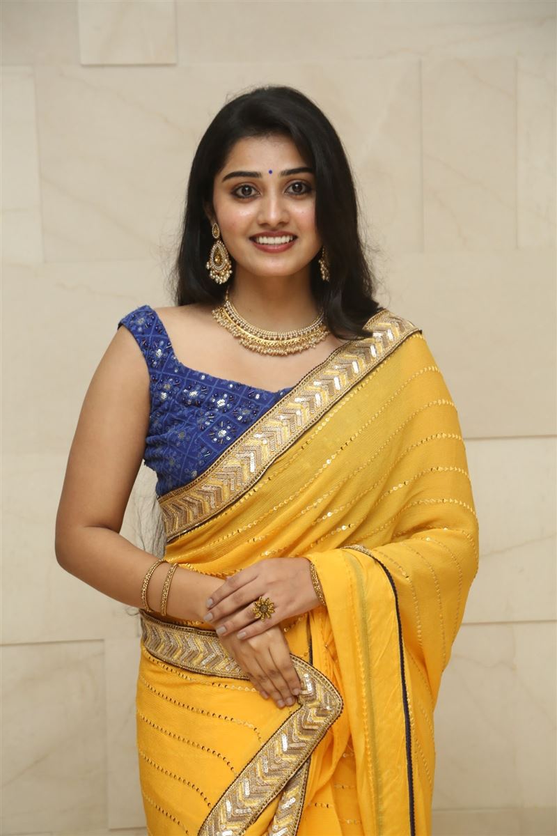 Telugu Actress Athira Raj at Krishnamma Movie Pre Release Event